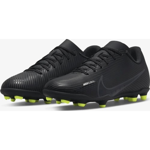 Nike Futbolo Avalynė Paaugliams Jr Vapor 15 Club Fg/Mg Black DJ5958 001