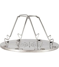 Origin Outdoors Toster do kuchenki kempingowej ze stali nierdzewnej