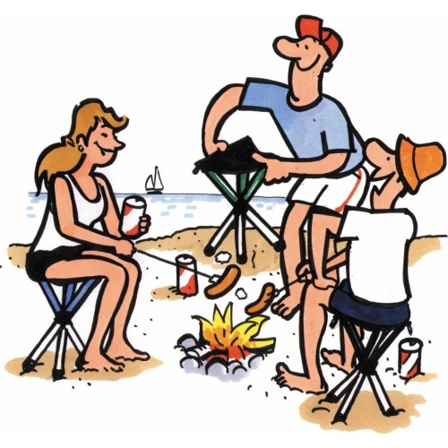 Walkstool Stołek na trójnogu "komfortowy