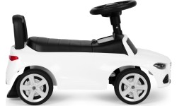 Auto na akumulator Mercedes C CLASS, interaktywna kierownica, dźwięki, białe