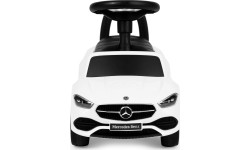 Auto na akumulator Mercedes C CLASS, interaktywna kierownica, dźwięki, białe