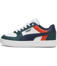 Buty młodzieżowe Puma Caven 2.0 Block Jr, białe 394461 09