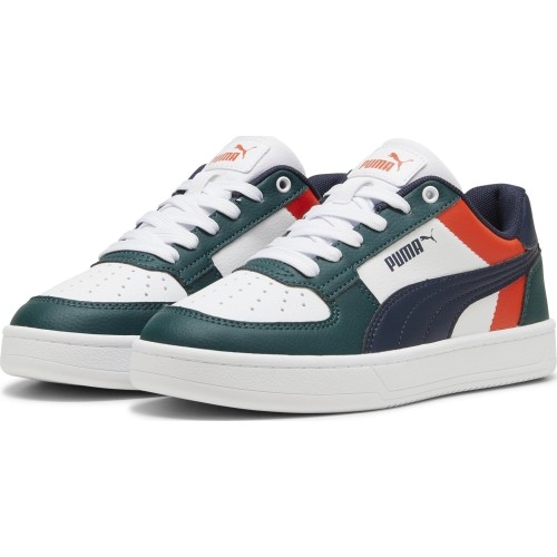Buty młodzieżowe Puma Caven 2.0 Block Jr, białe 394461 09