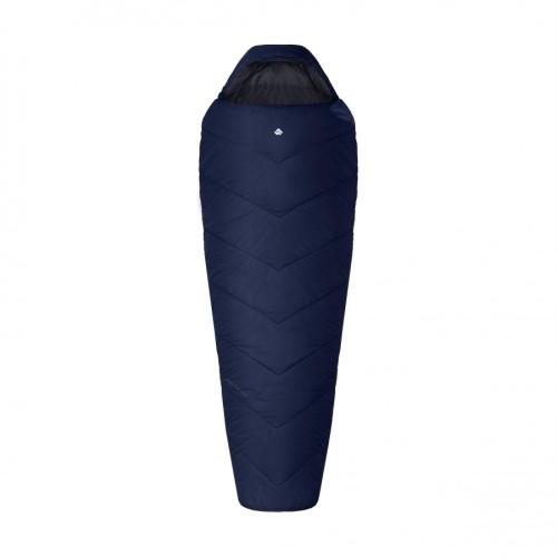 Śpiwór Alpinus Fiber Pro 1500 lewy, granatowy