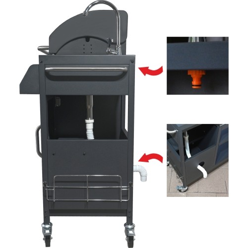 Grill gazowy IBIZA ze zlewozmywakiem