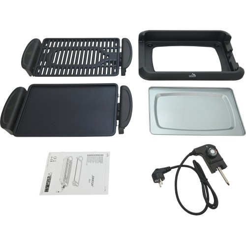 Grill stołowy OMEGA 2w1 elektryczny 230V