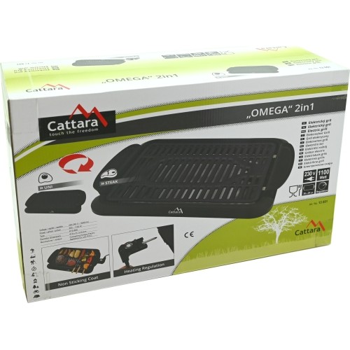 Grill stołowy OMEGA 2w1 elektryczny 230V
