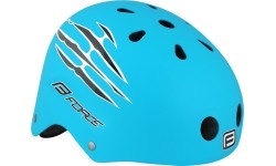 Kask FORCE BMX 54-58cm S-M (niebieski matowy)