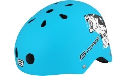 Kask FORCE BMX 54-58cm S-M (niebieski matowy)