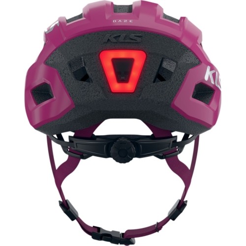 Kask KLS Daze Lumio 022 // z oświetleniem, rozmiar M/L: 55-58 cm (różowy)