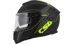 Kask motocyklowy Cassida Integral GT 2.1 Flash Matte Black/Fluo Yellow/Dark Gray
