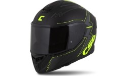 Kask motocyklowy Cassida Integral GT 2.1 Flash Matte Black/Fluo Yellow/Dark Gray
