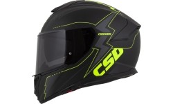 Kask motocyklowy Cassida Integral GT 2.1 Flash Matte Black/Fluo Yellow/Dark Gray