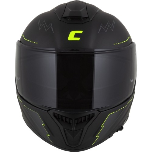 Kask motocyklowy Cassida Integral GT 2.1 Flash Matte Black/Fluo Yellow/Dark Gray
