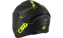 Kask motocyklowy Cassida Integral GT 2.1 Flash Matte Black/Fluo Yellow/Dark Gray