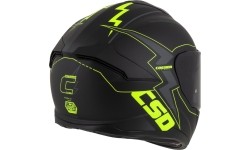 Kask motocyklowy Cassida Integral GT 2.1 Flash Matte Black/Fluo Yellow/Dark Gray