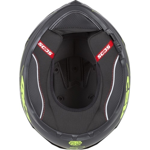 Kask motocyklowy Cassida Integral GT 2.1 Flash Matte Black/Fluo Yellow/Dark Gray