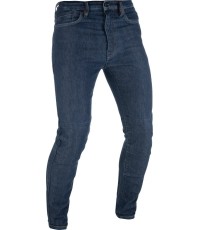 Męskie jeansy motocyklowe Oxford Original Approved CE Slim Fit Indigo