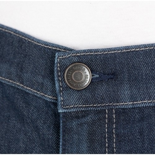 Męskie jeansy motocyklowe Oxford Original Approved CE Slim Fit Indigo