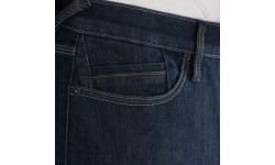Męskie jeansy motocyklowe Oxford Original Approved CE Slim Fit Indigo