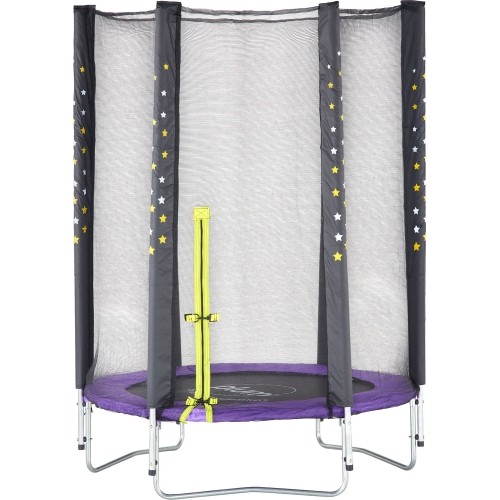 Trampolina Plum Stardust, fioletowa, 4 stopy