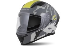 Kask motocyklowy Cassida Orbit Multivers Matte Gray/Light Gray/Fluo Yellow/Black