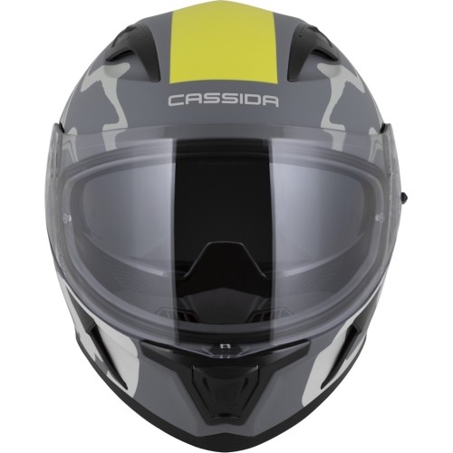 Kask motocyklowy Cassida Orbit Multivers Matte Gray/Light Gray/Fluo Yellow/Black