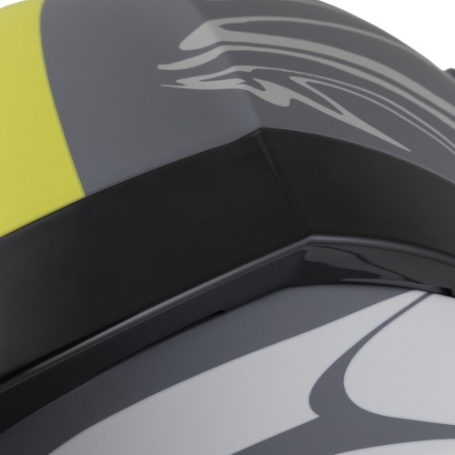 Kask motocyklowy Cassida Orbit Multivers Matte Gray/Light Gray/Fluo Yellow/Black