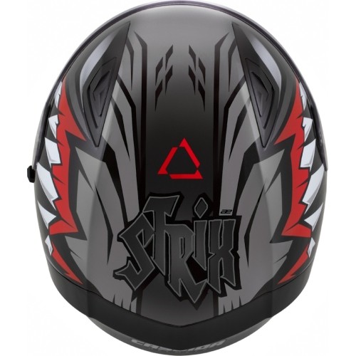 Kask motocyklowy Cassida Orbit StriX czerwony/szary/biały/czarny