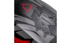 Kask motocyklowy Cassida Orbit StriX czerwony/szary/biały/czarny