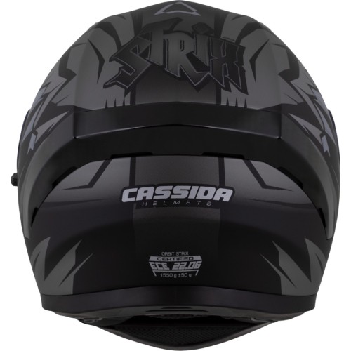 Kask motocyklowy Cassida Orbit StriX Matte Black/Gray