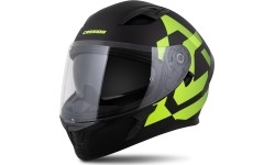 Kask motocyklowy Cassida Orbit Grind Matte Black/Fluo Yellow