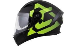 Kask motocyklowy Cassida Orbit Grind Matte Black/Fluo Yellow