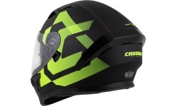 Kask motocyklowy Cassida Orbit Grind Matte Black/Fluo Yellow