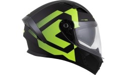 Kask motocyklowy Cassida Orbit Grind Matte Black/Fluo Yellow