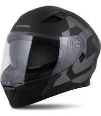Kask motocyklowy Cassida Orbit Grind matowy czarny/szary
