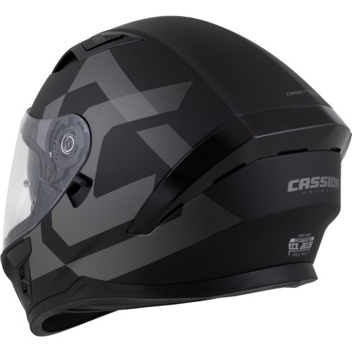 Kask motocyklowy Cassida Orbit Grind Matte Black/Gray