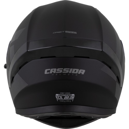 Kask motocyklowy Cassida Orbit Grind Matte Black/Gray