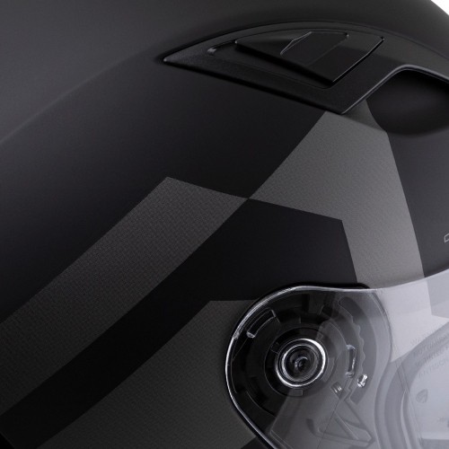 Kask motocyklowy Cassida Orbit Grind Matte Black/Gray