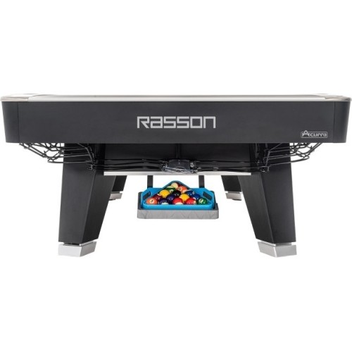 Stół bilardowy, Pool, Rasson ACURRA Mr-Sung, 9 ft., matowo-czarny (Strong Black), rozmiar kieszonkowy MATCHROOM, Simonis 760 