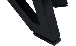 Stół bilardowy, Pool, Rasson Wolf, 9 ft. (Fuß), schwarz, kieszonkowy EPBF, Simonis 760 żółto-zielony