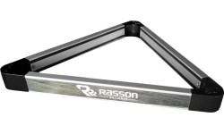 Stół bilardowy, Pool, Rasson Wolf, 9 ft. (Fuß), schwarz, kieszonkowy EPBF, Simonis 760 żółto-zielony