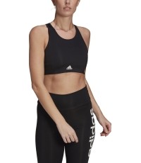 Adidas biustonosz sportowy damski W 3s Bt Black GL3806