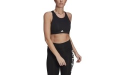Adidas biustonosz sportowy damski W 3s Bt Black GL3806