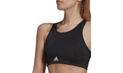 Adidas biustonosz sportowy damski W 3s Bt Black GL3806