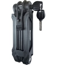 Zamek BONIN // 840 mm, składany, z kluczem i uchwytem