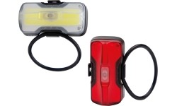 Zestaw lampek Zefal Supervision F20 + R20 USB-C // przednia + tylna (bezprzewodowe, na baterie)
