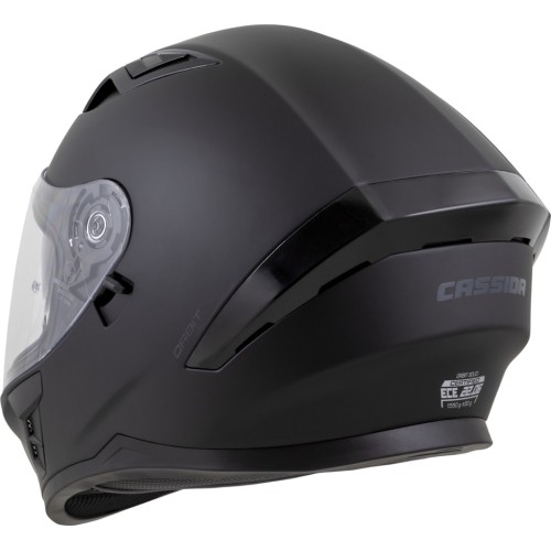 Kask motocyklowy Cassida Orbit Solid Matte Black/Black