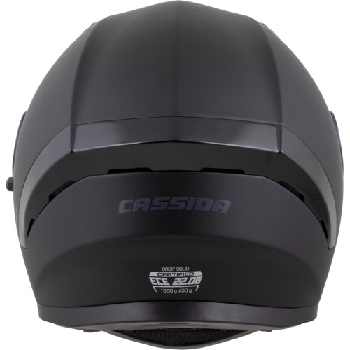 Kask motocyklowy Cassida Orbit Solid Matte Black/Black
