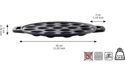 Żeliwna mini patelnia do naleśników Skottsberg 24 cm